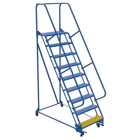 Vestil 120 H Steel PW Ladder, Perforated, 9 Step, 9 Steps LAD-PW-32-9-P
